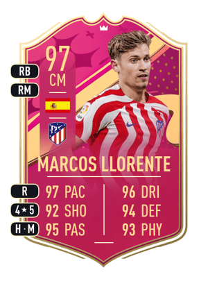 Marcos Llorente - 97 - Premium FUTTIES