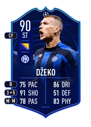 Džeko - 90 - UEFA Champions League MOTM