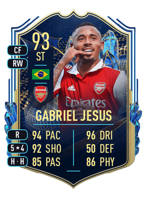 Gabriel Jesus - 93 - Team of the Season