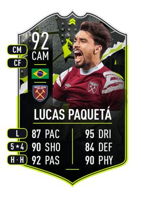 Lucas Paquetá - 92 - SHOWDOWN PLUS