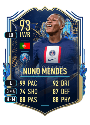 Nuno Mendes - 93 - Team of the Season