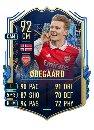 Ødegaard - 92 - Team of the Season