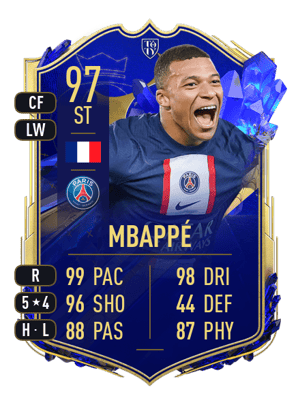 Mbappé - 97 - Team of the Year
