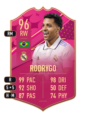 Rodrygo - 96 - FUTTIES