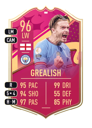 Grealish - 96 - Premium FUTTIES