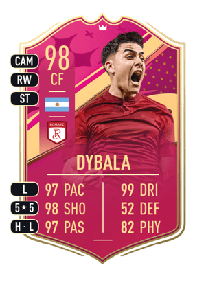Dybala - 98 - Premium FUTTIES