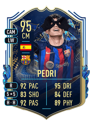 Pedri - 95 - Team of the Season