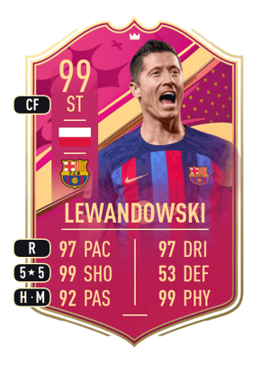 Lewandowski - 99 - Premium FUTTIES