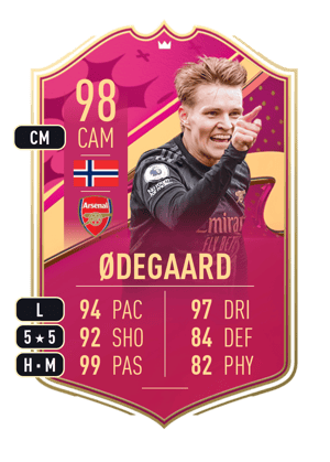 Ødegaard - 98 - Premium FUTTIES