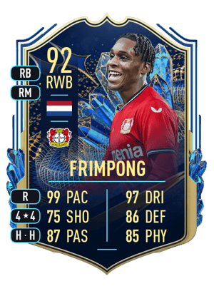 Frimpong - 92 - Team of the Season
