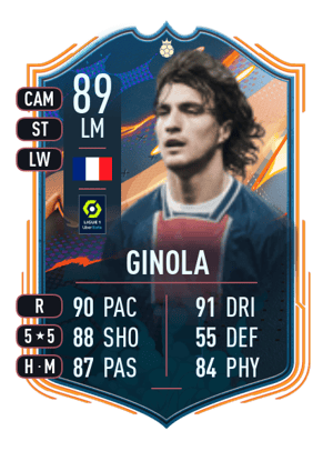 Ginola - 89 - FUT Heroes