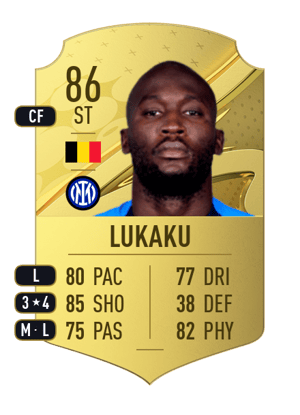 Lukaku - 86 - Rare