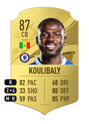 Koulibaly - 87 - Rare