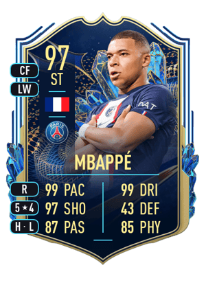 Mbappé - 97 - Team of the Season