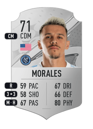 Morales - 71 - Rare