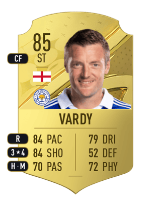 Vardy - 85 - Rare