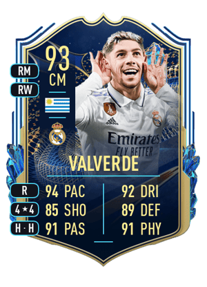 Valverde - 93 - Team of the Season