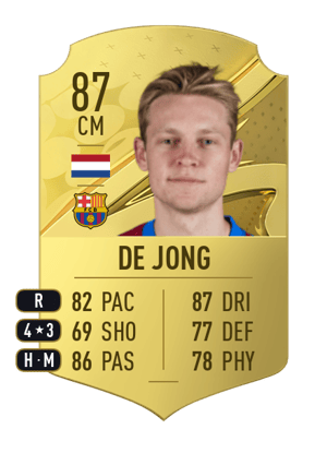 de Jong - 87 - Rare