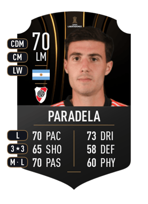 Paradela - 70 - CONMEBOL LIBERTADORES