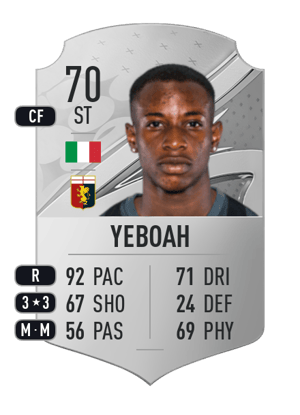 Yeboah - 70 - Rare