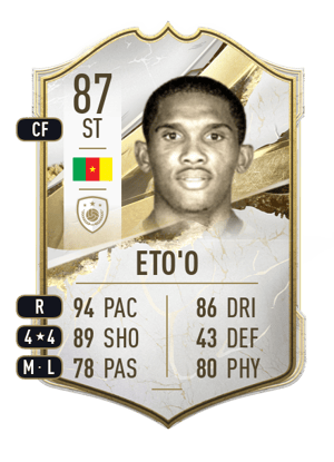 Eto'o - 87 - Icon