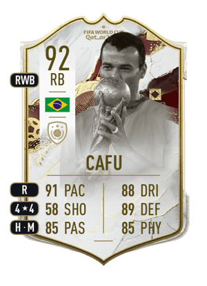 Cafu - 92 - World Cup Icon