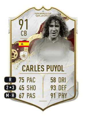 Carles Puyol - 91 - World Cup Icon