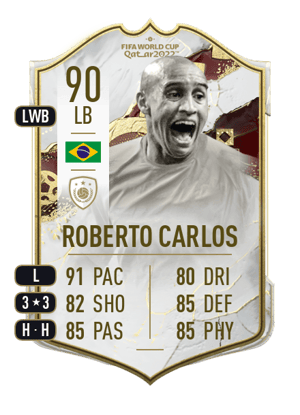 Roberto Carlos - 90 - World Cup Icon