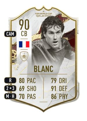 Blanc - 90 - World Cup Icon