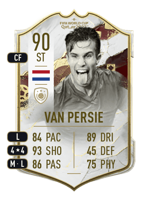 van Persie - 90 - World Cup Icon