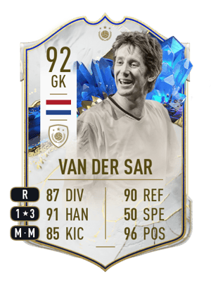van der Sar - 92 - TOTY ICON