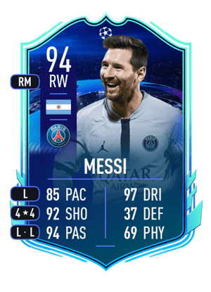 Messi - 94 - UCL Road to the Knockouts