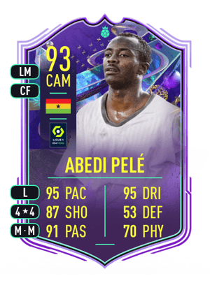 Abedi Pelé - 93 - FANTASY FUT HEROES