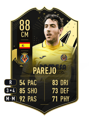 Parejo - 88 - Team of the Week