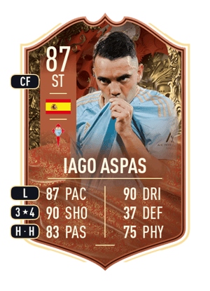 Iago Aspas - 87 - FUT CENTURIONS