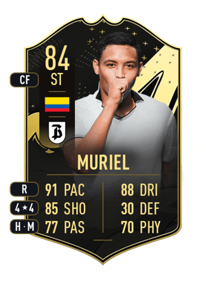 Muriel - 84 - Team of the Week