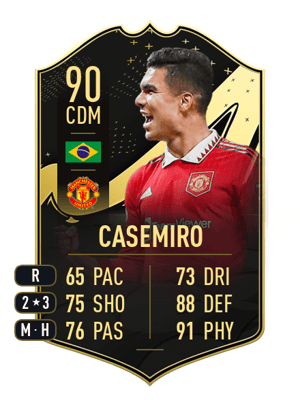 Casemiro - 90 - Team of the Week