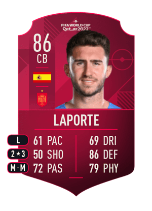 Laporte - 86 - World Cup Player