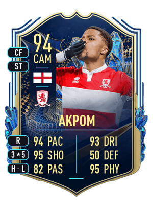 Akpom - 94 - Team of the Season