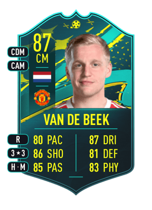 van de Beek - 87 - PLAYER MOMENTS