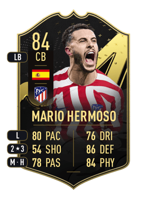 Mario Hermoso - 84 - Team of the Week