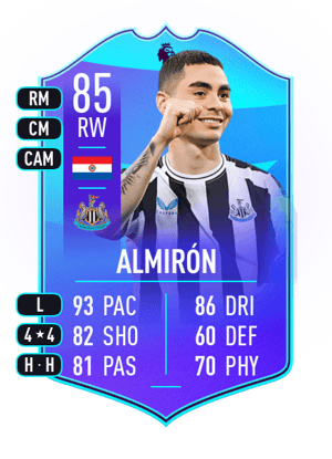 Almirón - 85 - POTM Premier League
