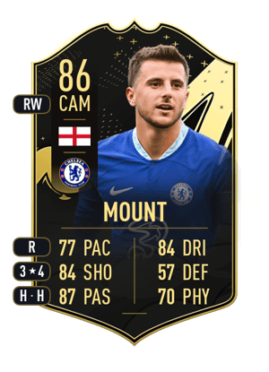 Mount - 86 - Team of the Week