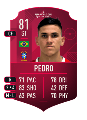 Pedro - 81 - World Cup Player