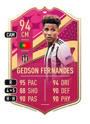 Gedson Fernandes - 94 - Premium FUTTIES