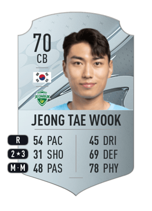 Jeong Tae Wook - 70 - Rare