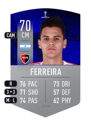 Ferreira - 70 - CONMEBOL SUDAMERICANA