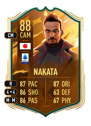 Nakata - 88 - World Cup Hero