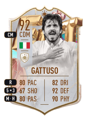 Gattuso - 92 - FUT BIRTHDAY ICON