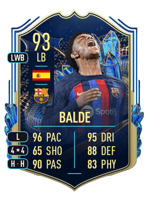 Balde - 93 - Team of the Season